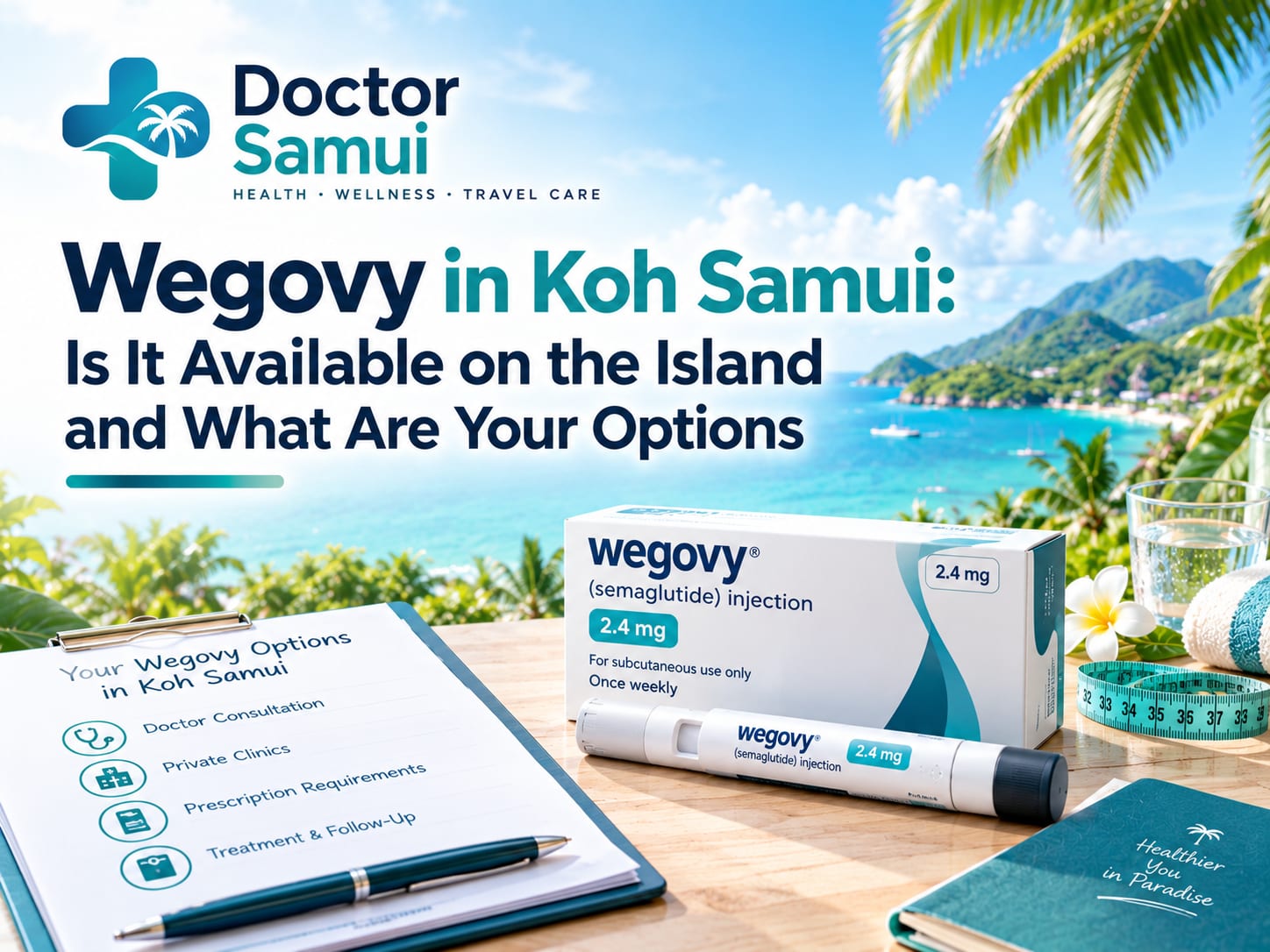 Wegovy in Koh Samui: Is It Available on the Island and What Are Your Options